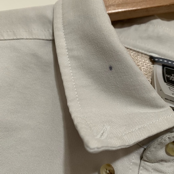 The North Face Mens Long Sleeve Button Beige Shirt - Picture 10 of 10
